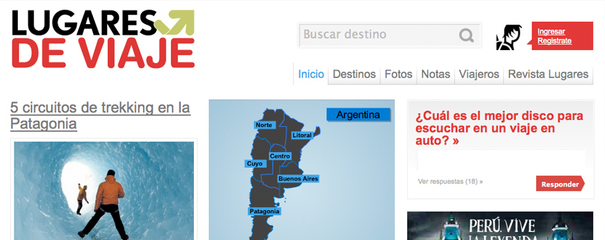 Lugares de Viaje